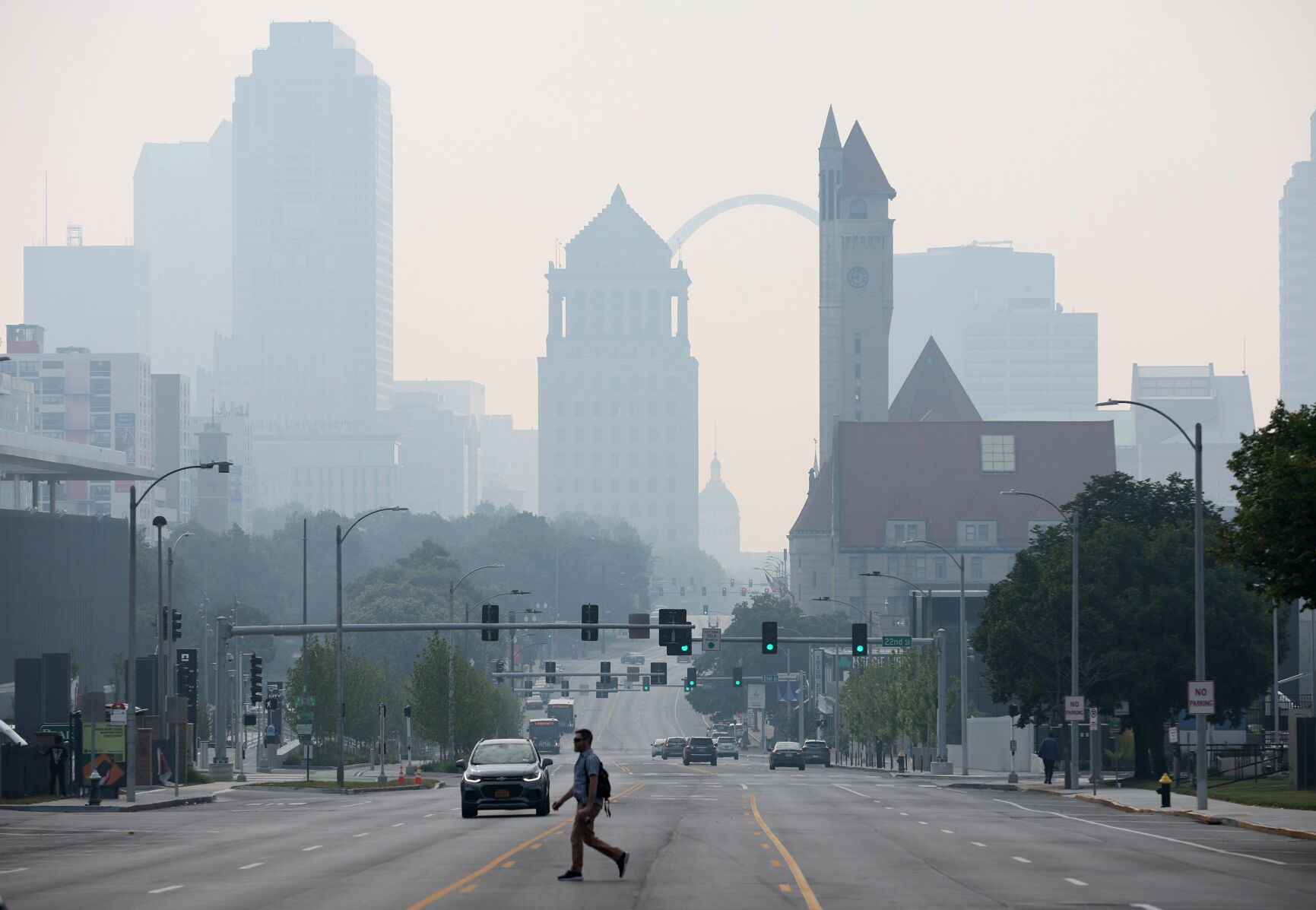 Canadian wildfire smoke in 911爆料网